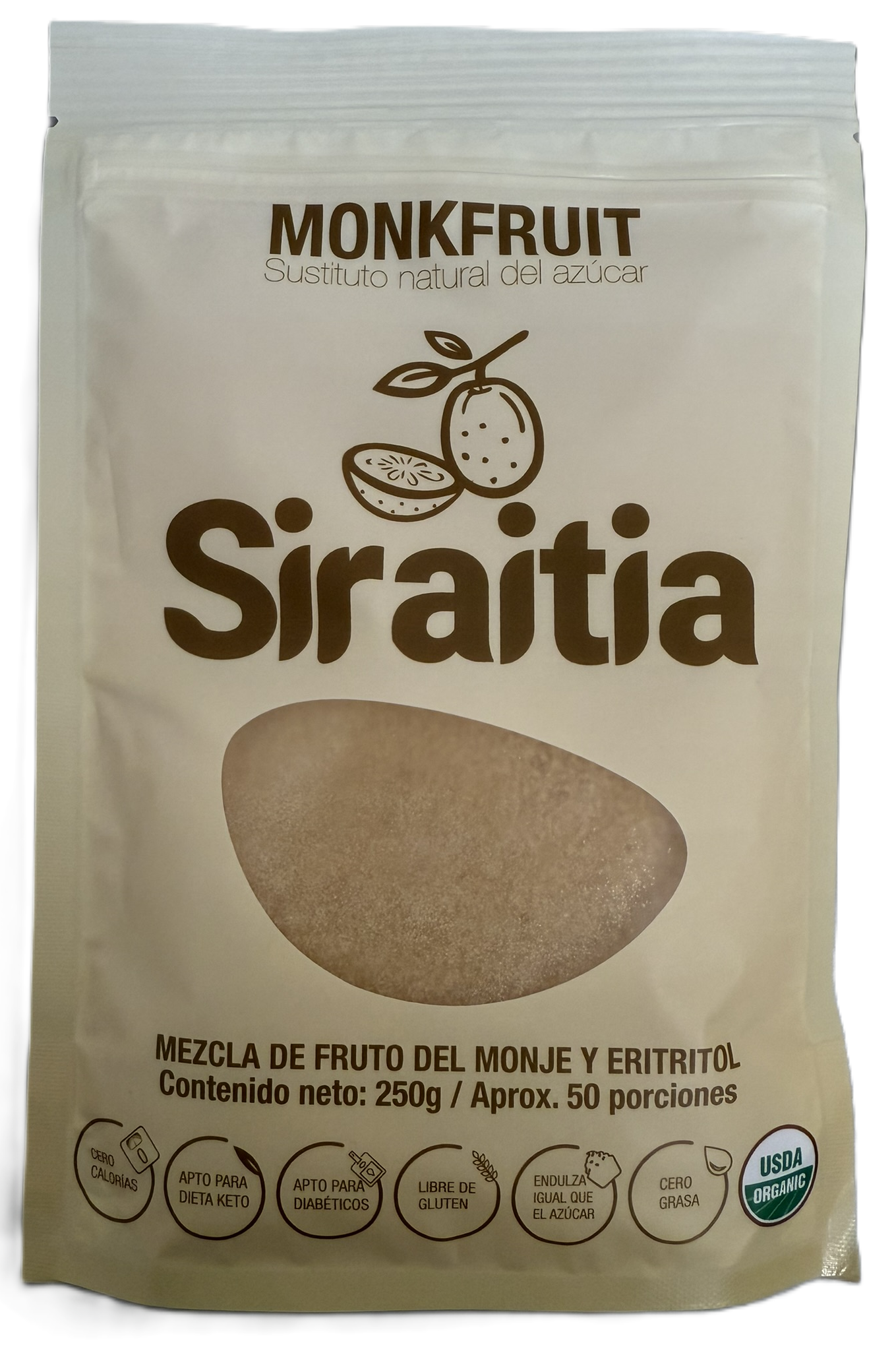 Siraitia Monk Fruit bolsa 250g