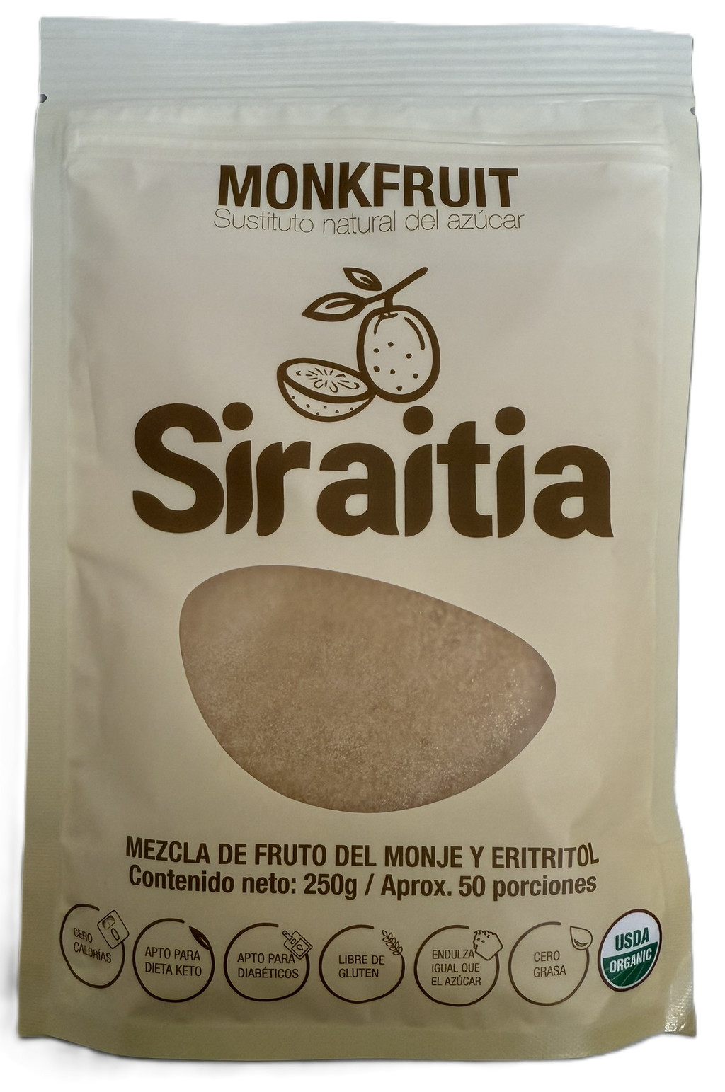 Siraitia Monk Fruit bolsa 250g